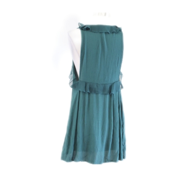 FREE PEOPLE emerald tunic dress, no flaws, EUC , size 0 - Picture 6 of 8